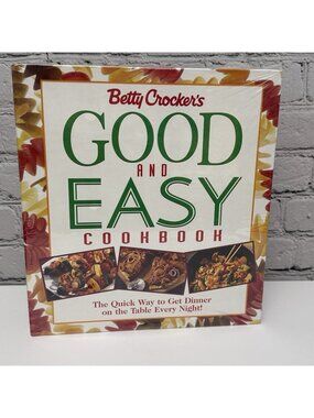 Betty Crocker's Good and Easy Cookbook HC Binder New Sealed